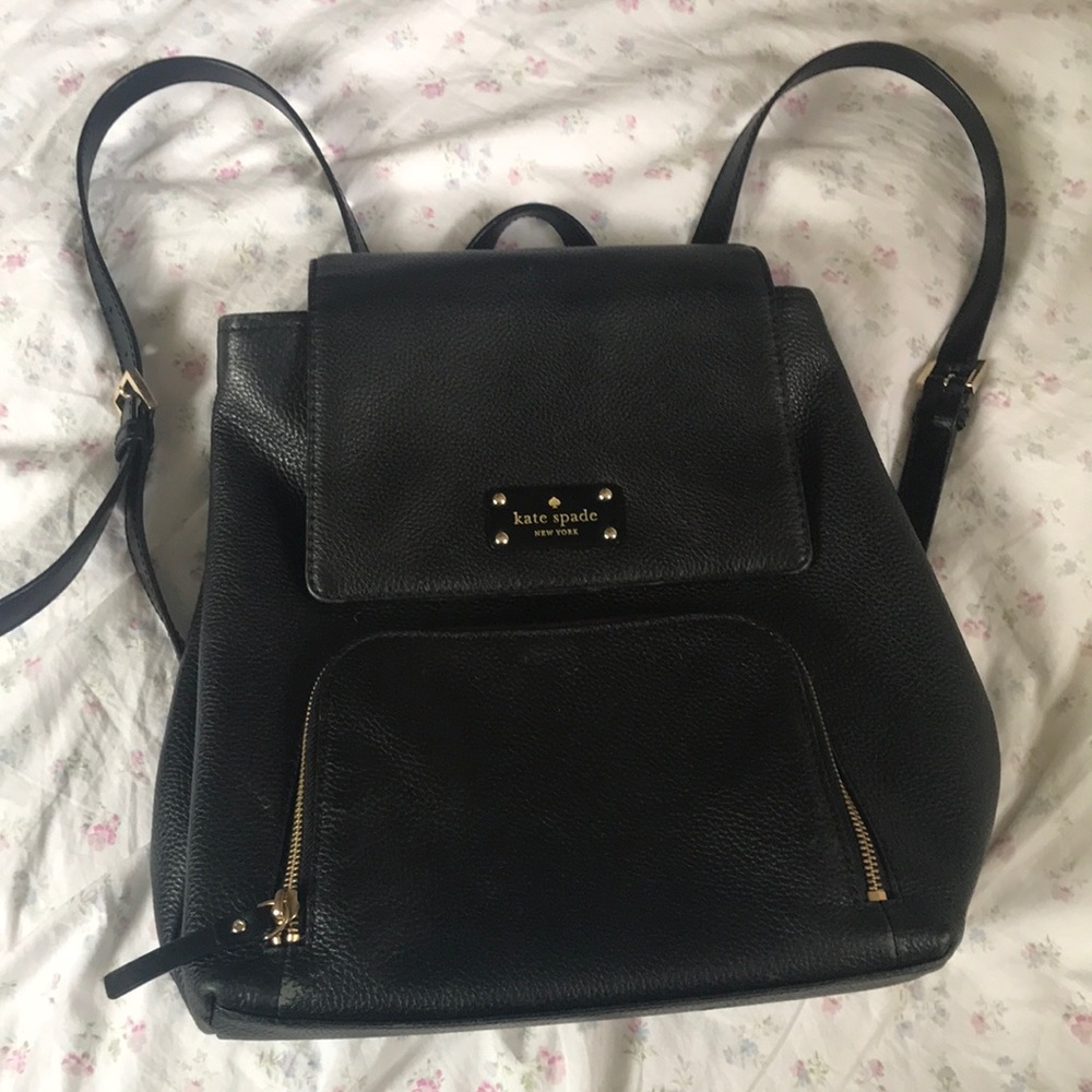 Kate and Spade Black Backpack